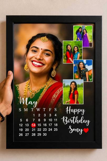 SHREE CRAFT Wood Wall Photo Frame
