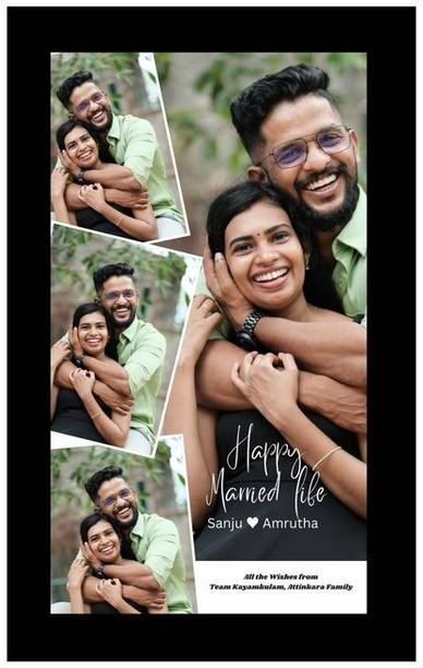 LAKSHIKA MDF Wall Photo Frame