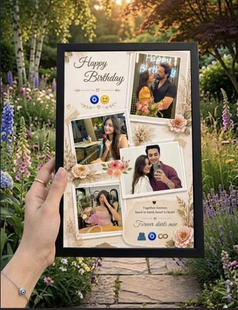 Shopicoo Acrylic Wall Photo Frame