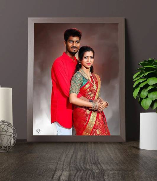 saanvi Wood Wall Photo Frame