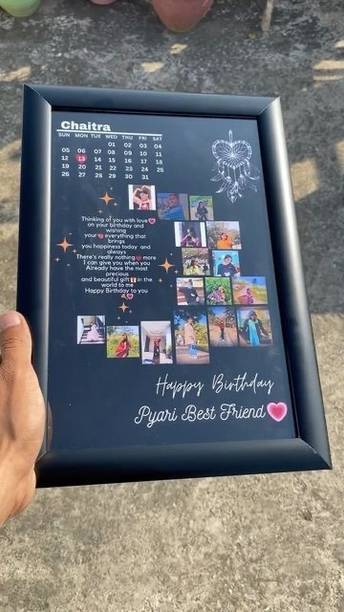 goutam Wood Wall Photo Frame