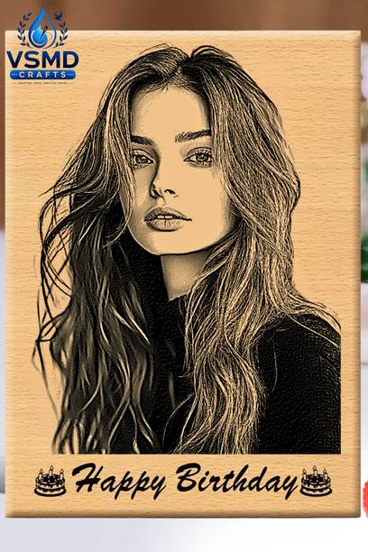 vsmd Wood Wall Photo Frame