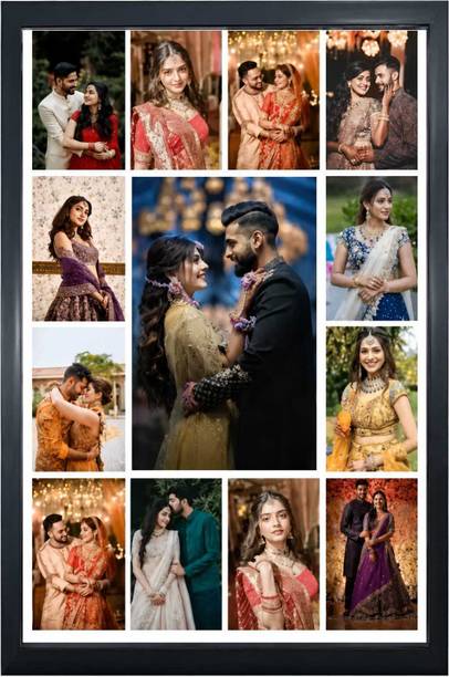 PRIYA STUDIO Wood Wall Photo Frame