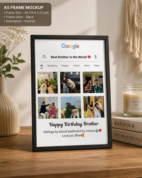SAWARIYA Wood Wall Photo Frame