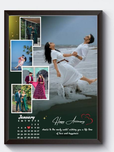 JAI SAWARIYA MDF Wall Photo Frame