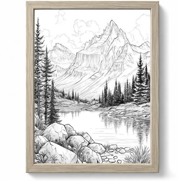 rivora Wood Wall Photo Frame