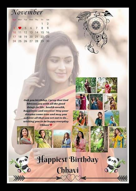 Yogesh Sharma Wood Wall Photo Frame