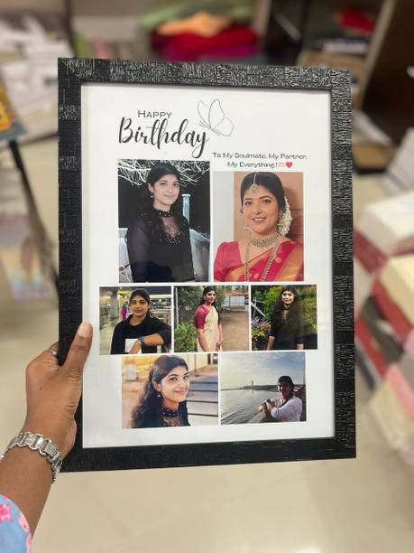 SHREE CRAFT Wood Wall Photo Frame