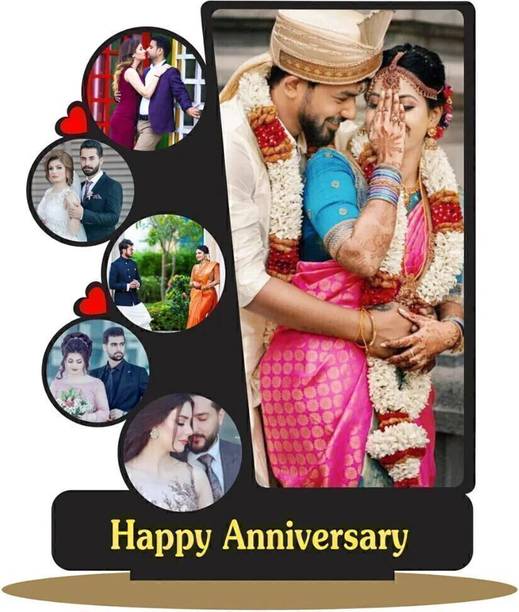 Apnagift Wood Table Photo Frame