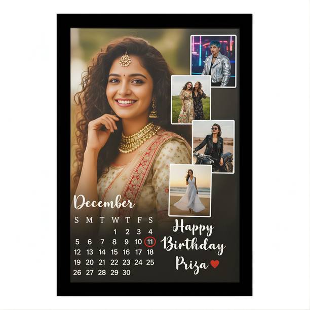AARVI Flavorusion MDF Wall Photo Frame