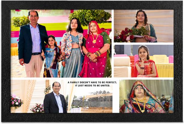 Moments in acrylic MDF Wall Photo Frame