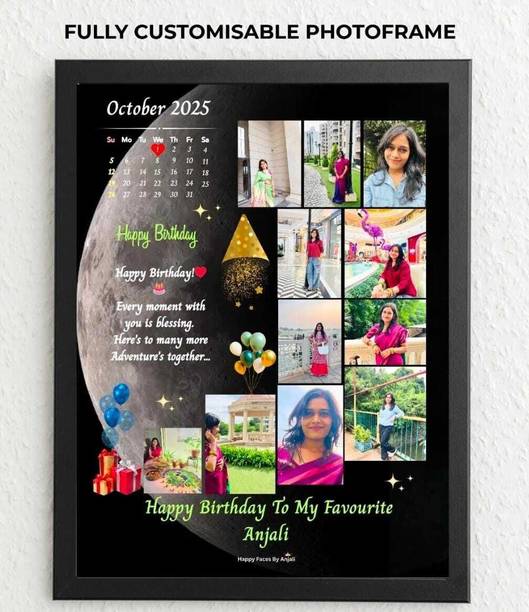 HUMTUMCREATION Acrylic Wall Photo Frame