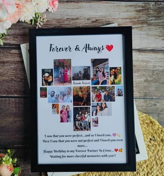 Frame wala Wood Wall Photo Frame