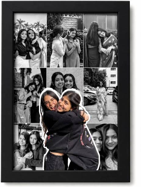 HELOCRAFT Wood Wall Photo Frame