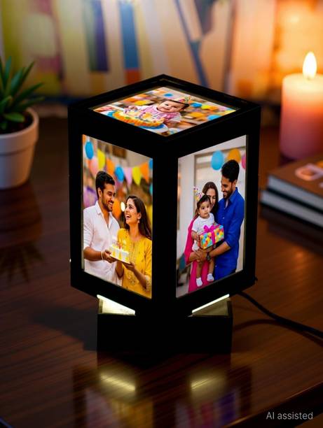 Handcrafted Kanha Ji Plastic Table Photo Frame