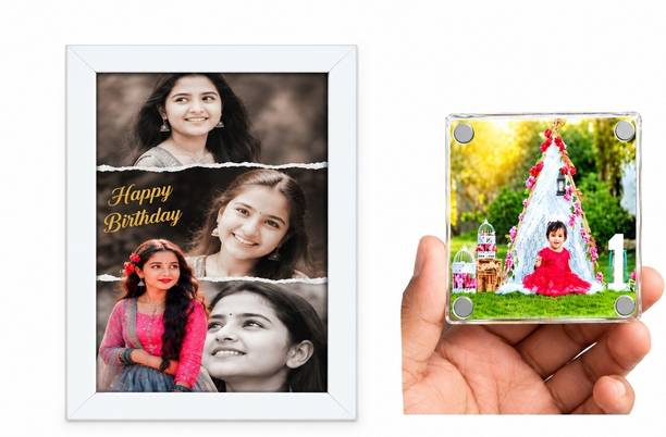 Pixelf Wood Wall Photo Frame