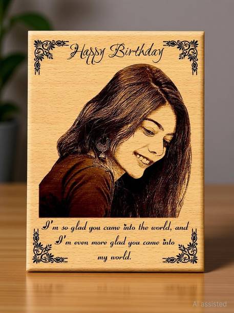 Kalmanjuh Wood Table Photo Frame
