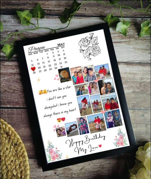 SHREESHYAM Wood Wall Photo Frame