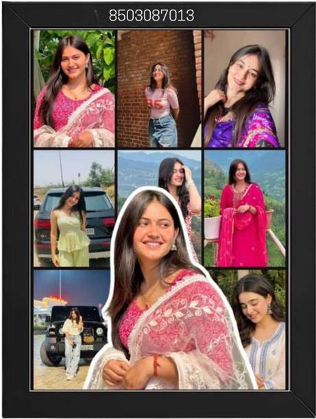 SGR Wood Wall Photo Frame