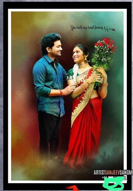 MAHAKALCRAFT Acrylic Table Photo Frame