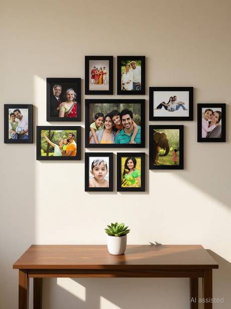 AG CRAFTS TM Wood Wall Photo Frame