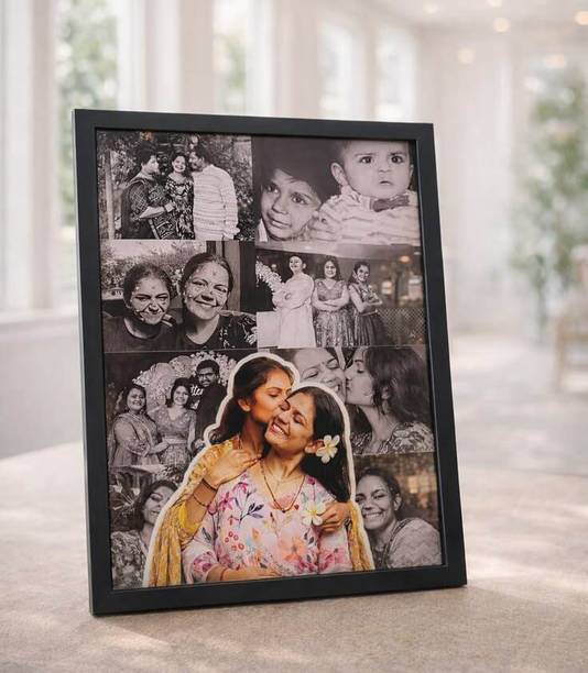 saanvi Wood Wall Photo Frame