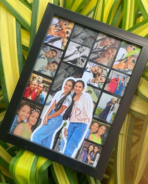 Bhavya Creations Studio Wood Wall Photo Frame
