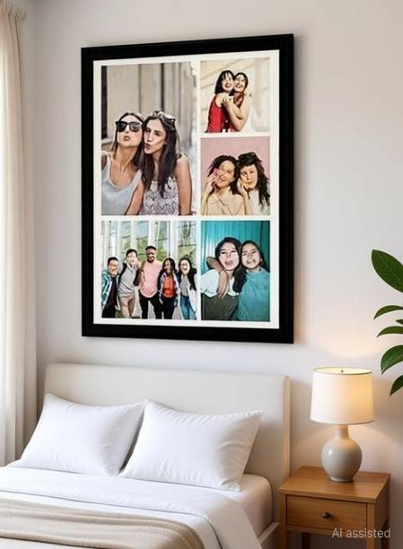 BKS Craft Wood Wall Photo Frame