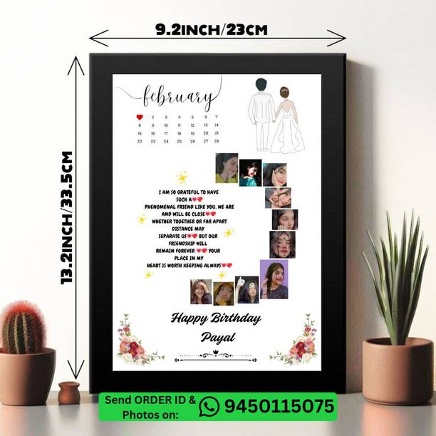 SF Enterprise Wood Wall Photo Frame