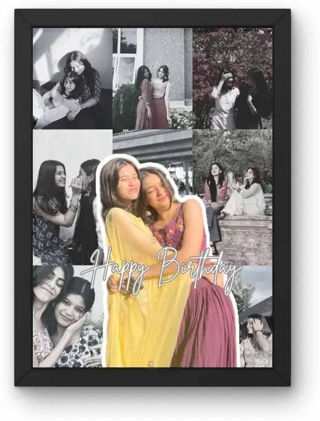 PRIDEJOY Wood Wall Photo Frame