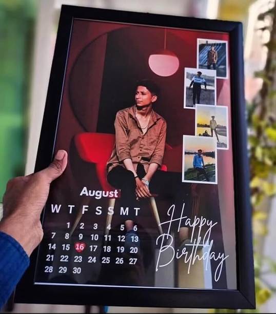 Frame wala Wood Wall Photo Frame