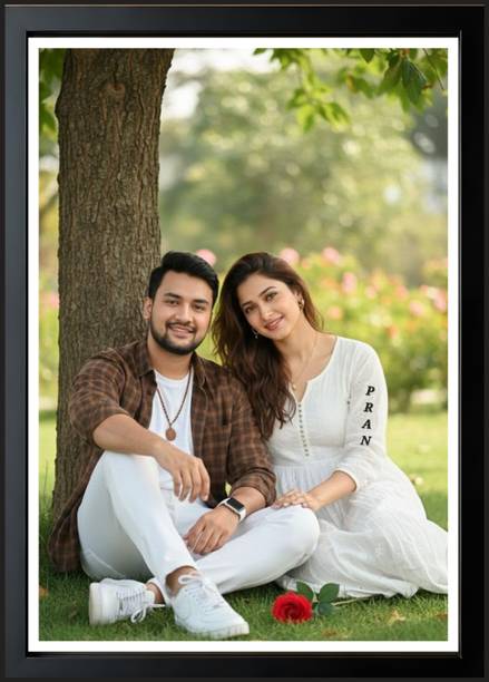 PRAJAPATIFRAMES Wood Wall Photo Frame