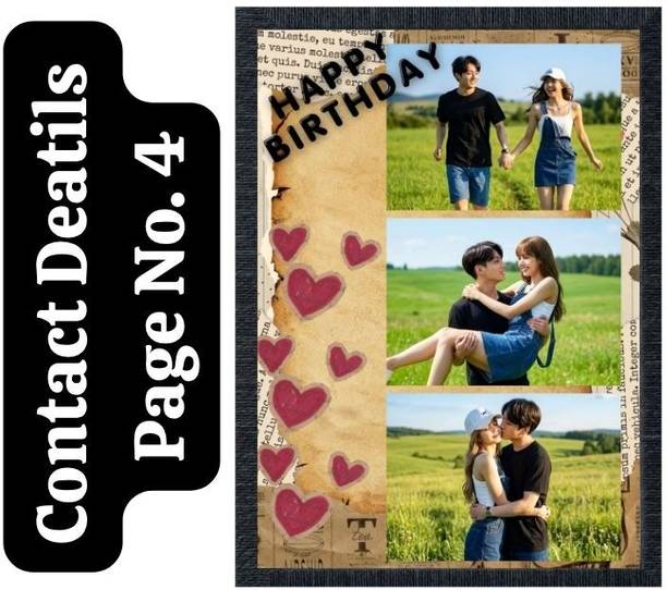 KIYANSH CRAFTS Wood Wall Photo Frame