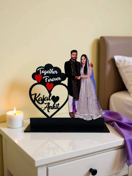 Pihu Creation Wood Table Photo Frame