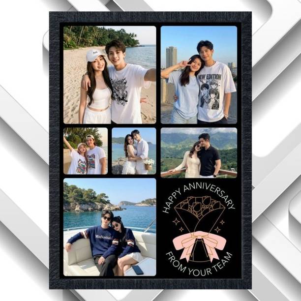 KIYANSH CRAFTS Wood Wall Photo Frame