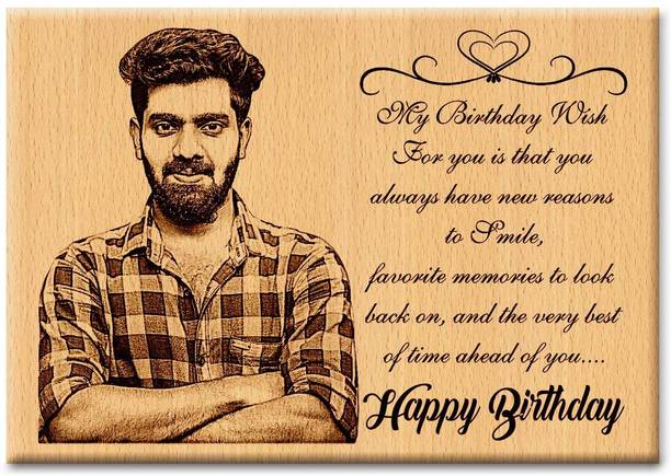 Kalmanjuh Wood Table Photo Frame