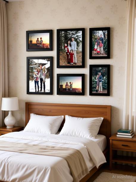 AG CRAFTS TM Wood Wall Photo Frame