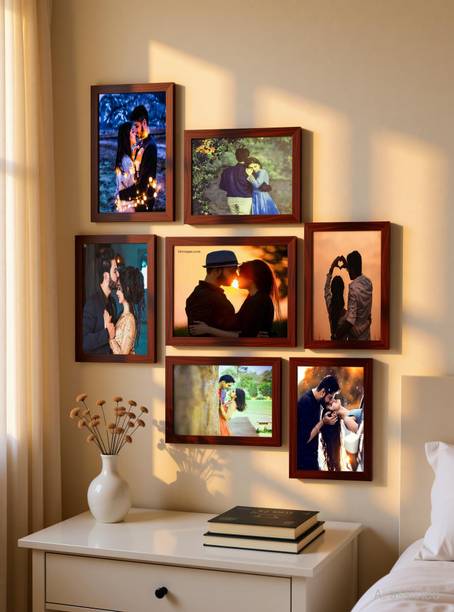 AG CRAFTS Wood Wall Photo Frame