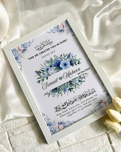 Boxofjoys Wood Wall Photo Frame