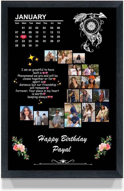 Yogesh Sharma Wood Wall Photo Frame