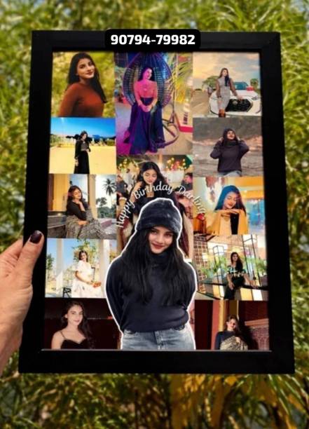 SHREE CRAFT Wood Wall Photo Frame