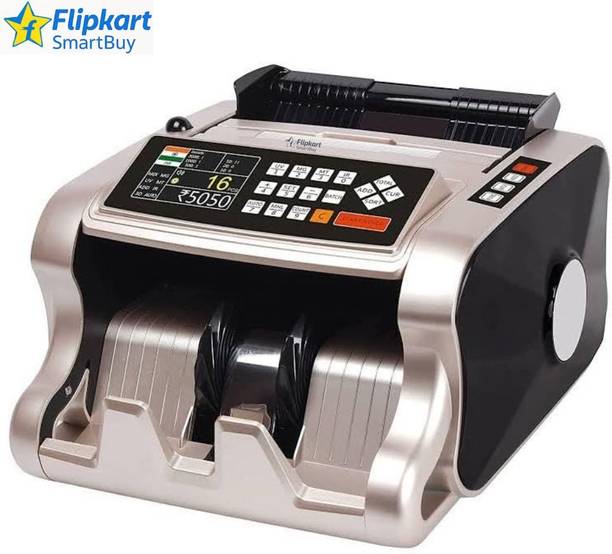Flipkart SmartBuy Mix Value Note MT/UV/MG/IR Counterfeit Fake Note Detection Note Counting Machine