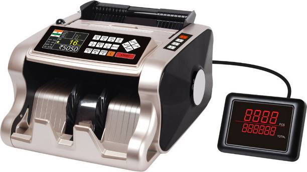 Flipkart SmartBuy Mix Value Currency MT/UV/MG/IR Counterfeit Fake Note Detection Note Counting Machine
