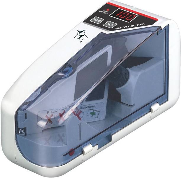 Flipkart SmartBuy Mini Cash & Money counter|Travel friendly-Lightweight|Portable with LED Display Note Counting Machine