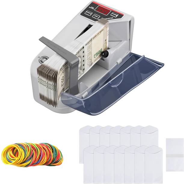 Absales Portable LED Mini Note Counting Machine with UV/WM, Auto-Shutoff Note Counting Machine