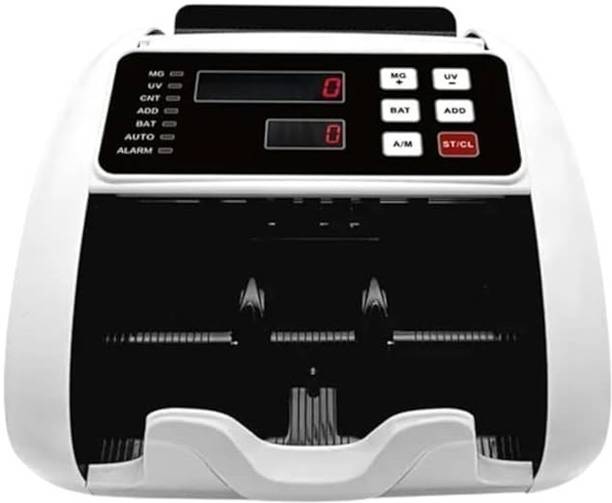 Drop2Kart Note Counting Machine With Fake Note Detector, Heavy Duty Machine with LCD Display Note Counting Machine