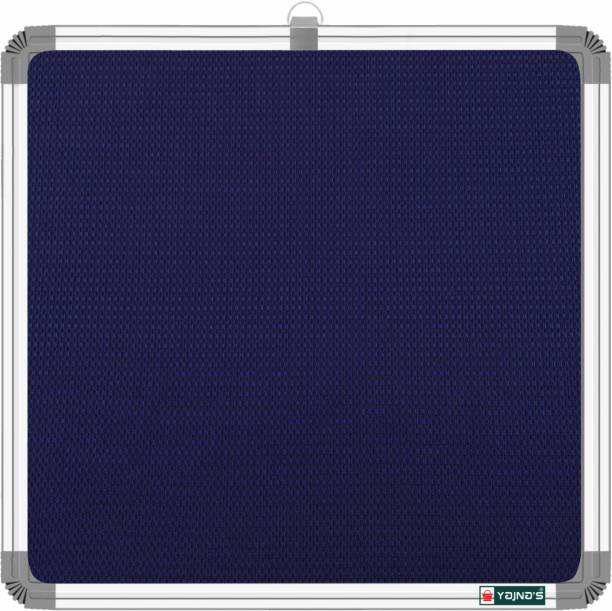 ShelfKing 28x28 CM Premium Material Notice Board/ Pin-up Board/ Soft Board For School Notice Board