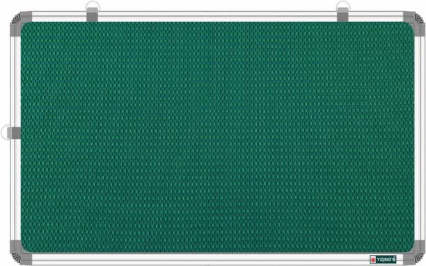SRIRATNA 58.5x28 CM Premium Material Green Notice Board/Soft Board For School Notice Board