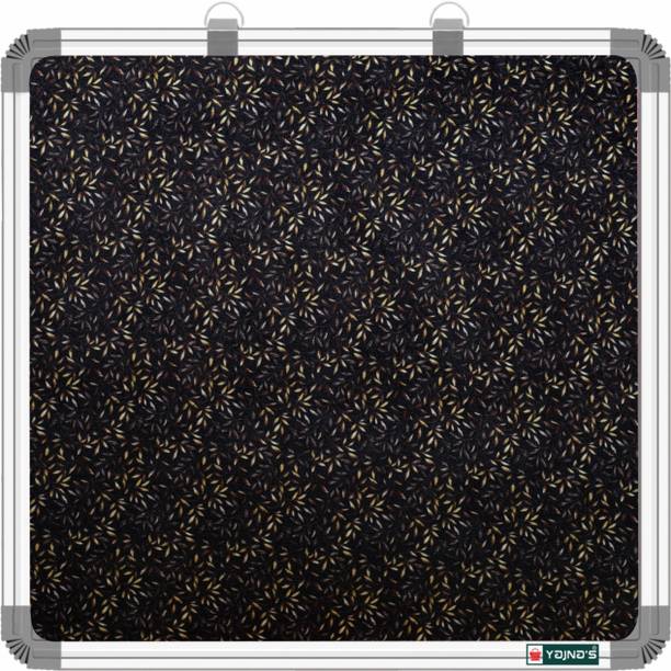 yajnas 41x41 cm premium material golden glow notice pin up soft board study room notice
