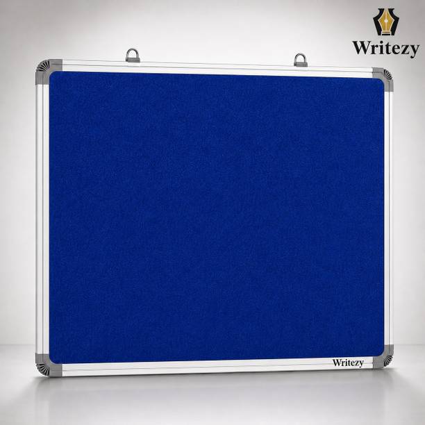 Writezy 2 x 2 ft Premium Notice Board | Ideal for Notes, Photos & Reminders Notice Board